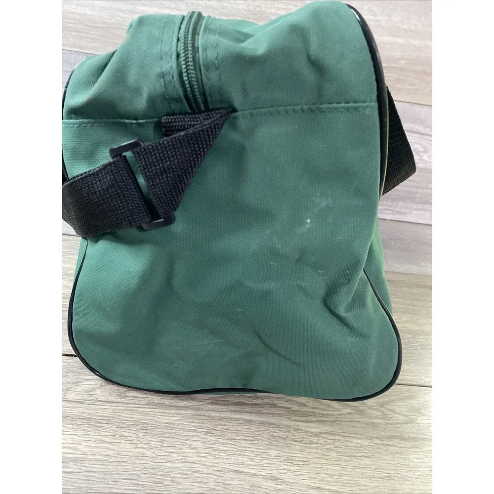 NFL Duffel Bag Unisex OS Green Fair Vintage National Car Rental Logo Canvas